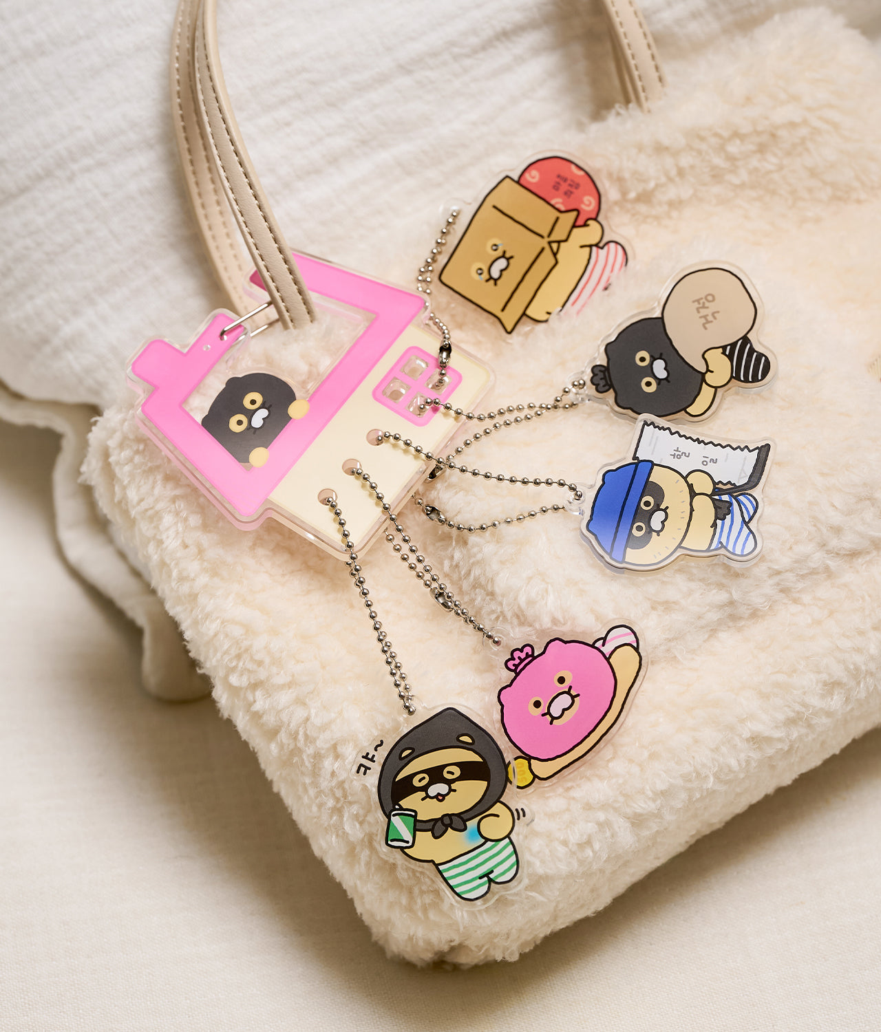 KAKAO FRIENDS - Acrylique Porte-cles Chunsik - Detail 8