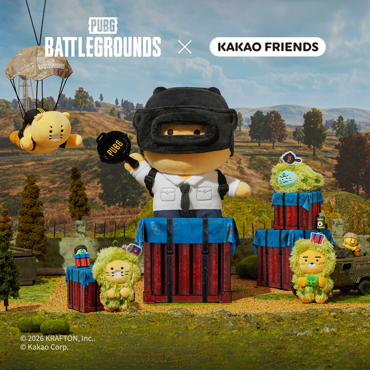KAKAO FRIENDS - XFriends Peluche Chunsik