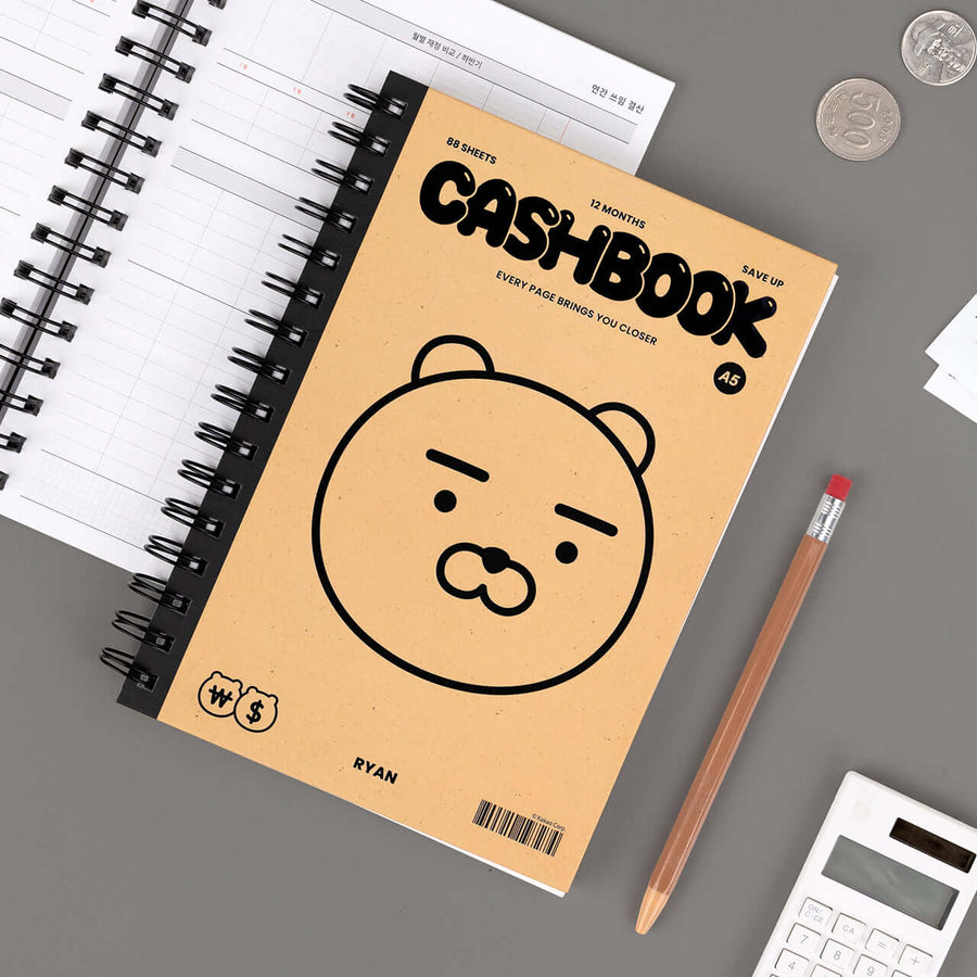 Carnet Comptable Ryan - Kakao Friends