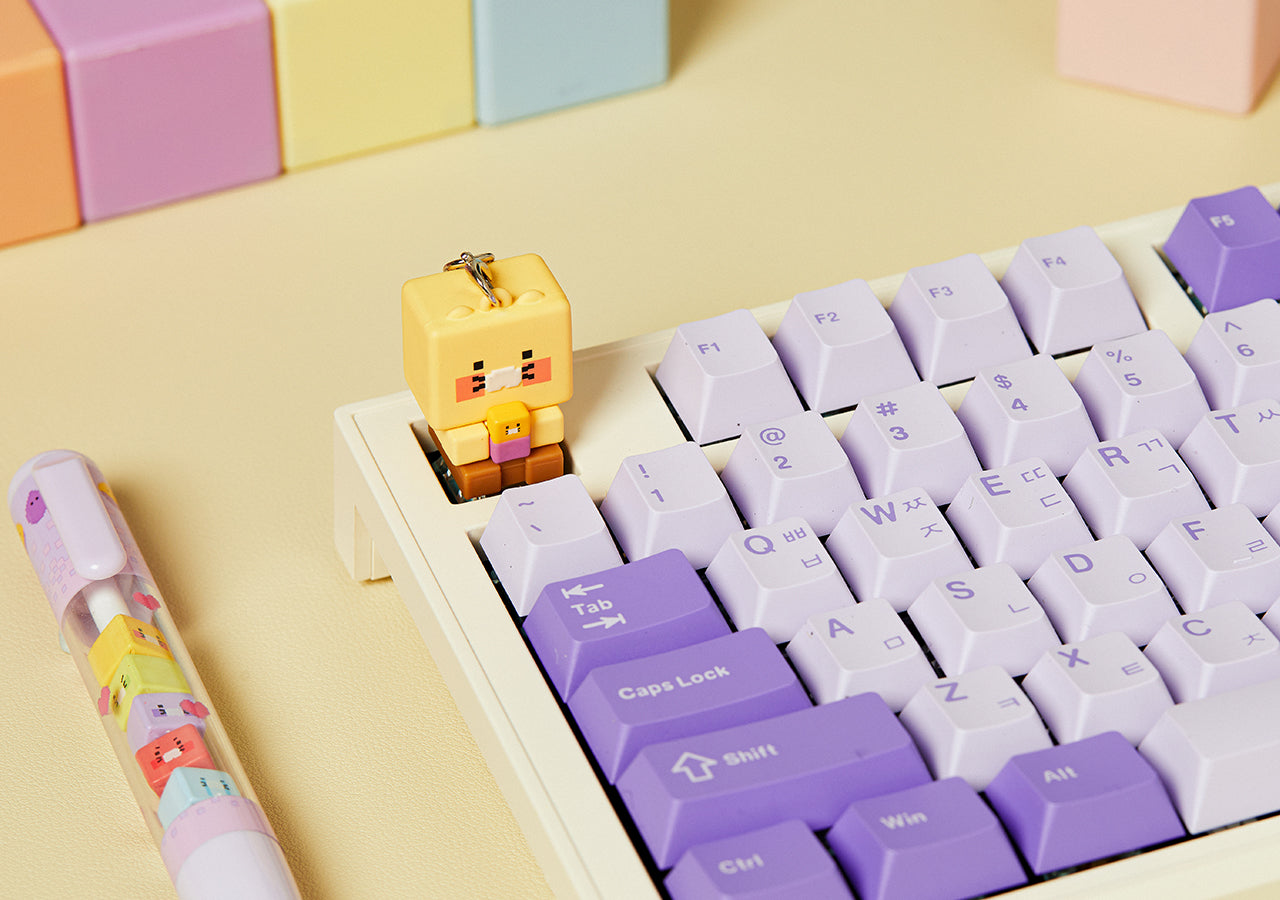 KAKAO FRIENDS - LED Casquette Figurine Porte-cles Chunsik - Detail 5