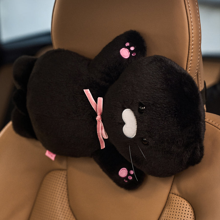KAKAO FRIENDS - Noir Voiture Coussin Chunsik