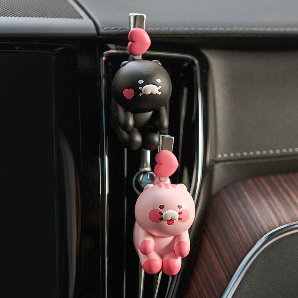 KAKAO FRIENDS - Noir Voiture Desodorisant Noir Chunsik
