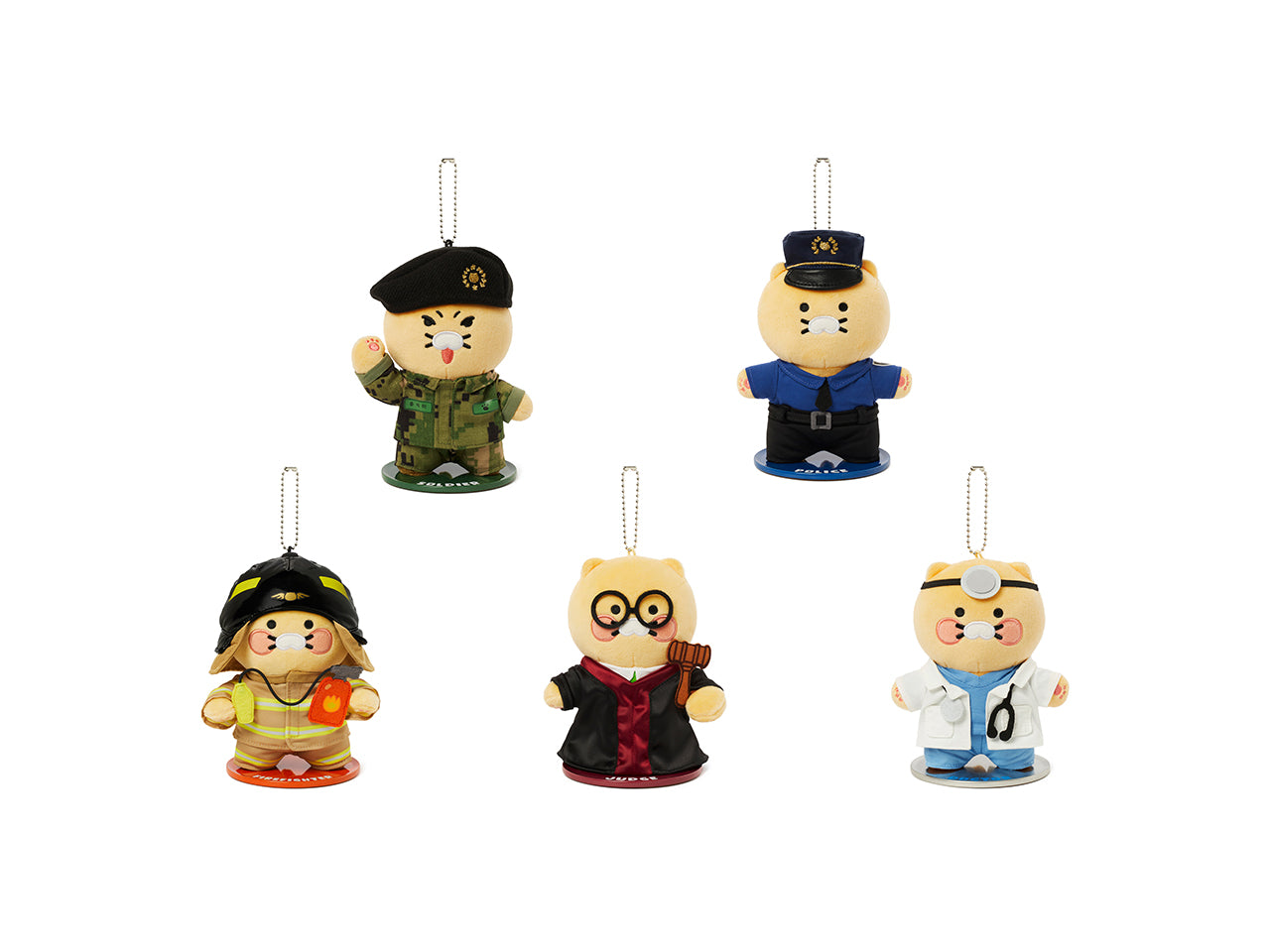 KAKAO FRIENDS - Porte-cles Peluche Chunsik - Detail 12