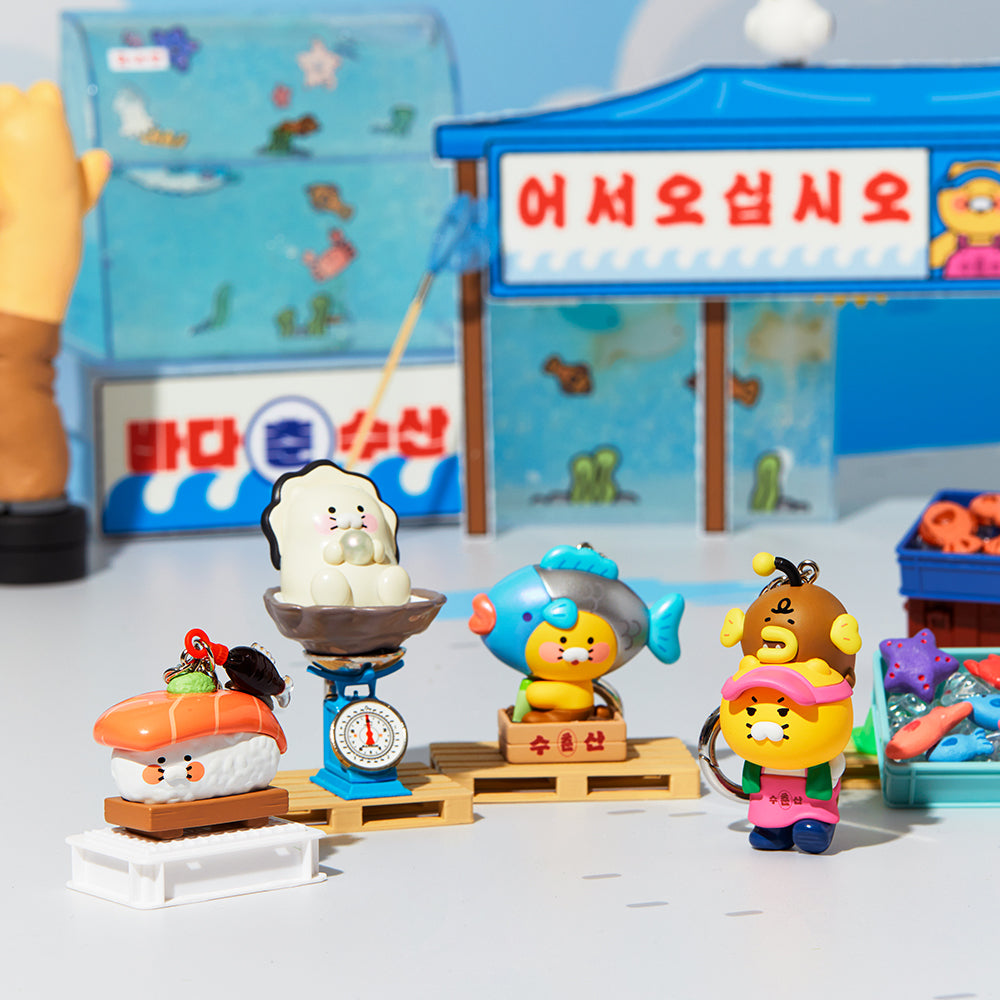KAKAO FRIENDS - Figurine Porte-cles Chunsik