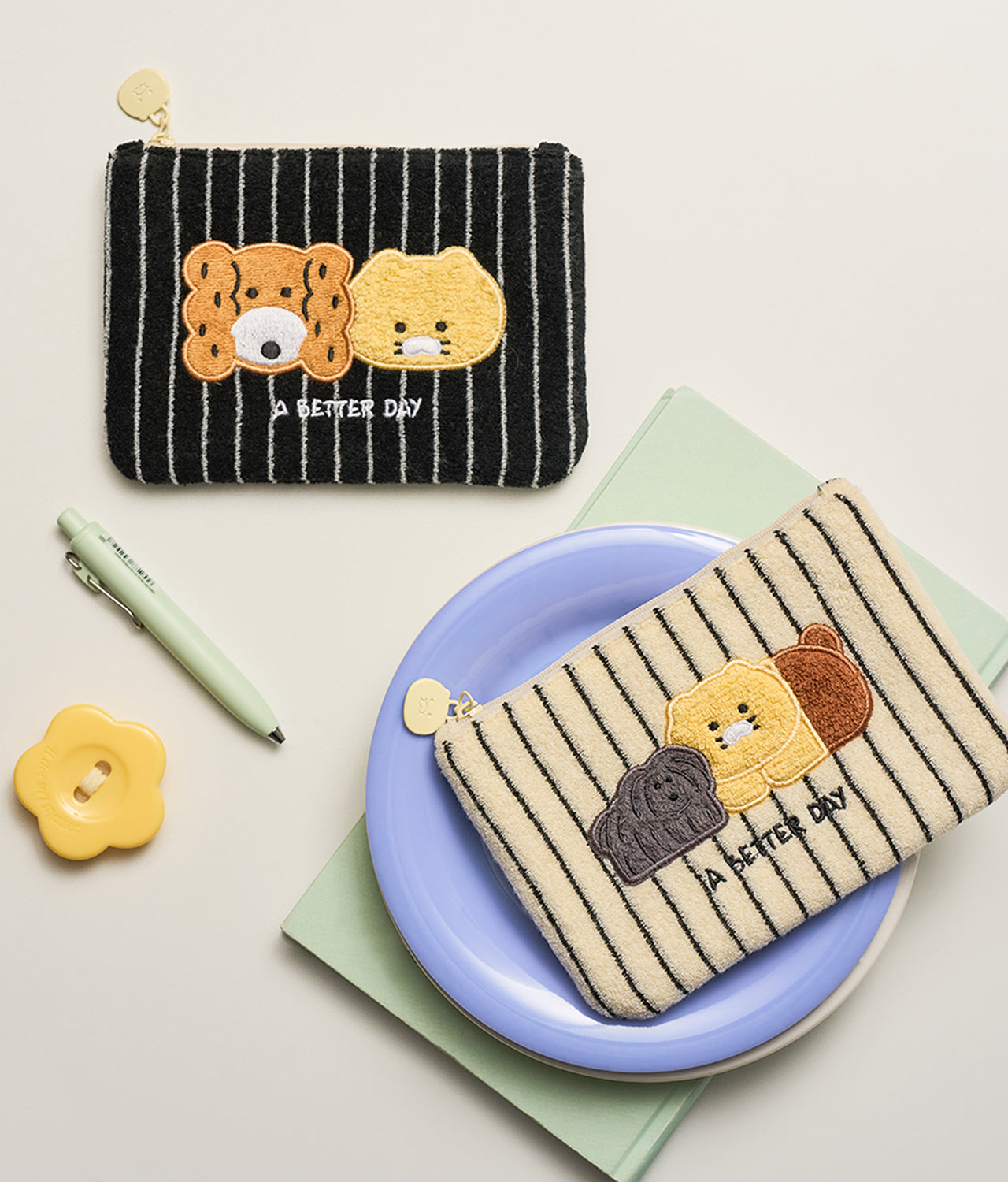 KAKAO FRIENDS - FRIENDAY Pochette Noir Chunsik - Detail 6