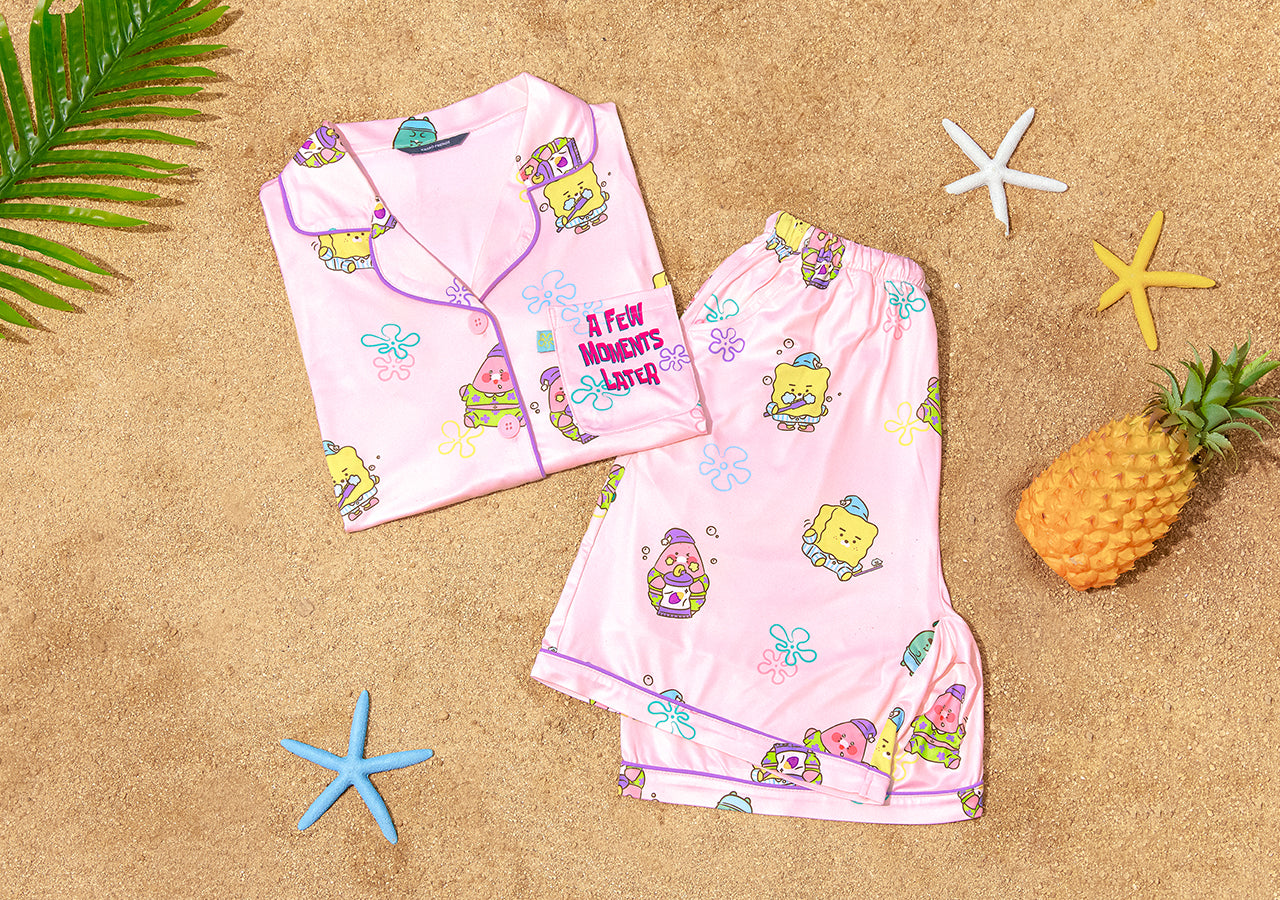 KAKAO FRIENDS - SpongeBobXFriends Femme Pyjama Friends - Detail 4