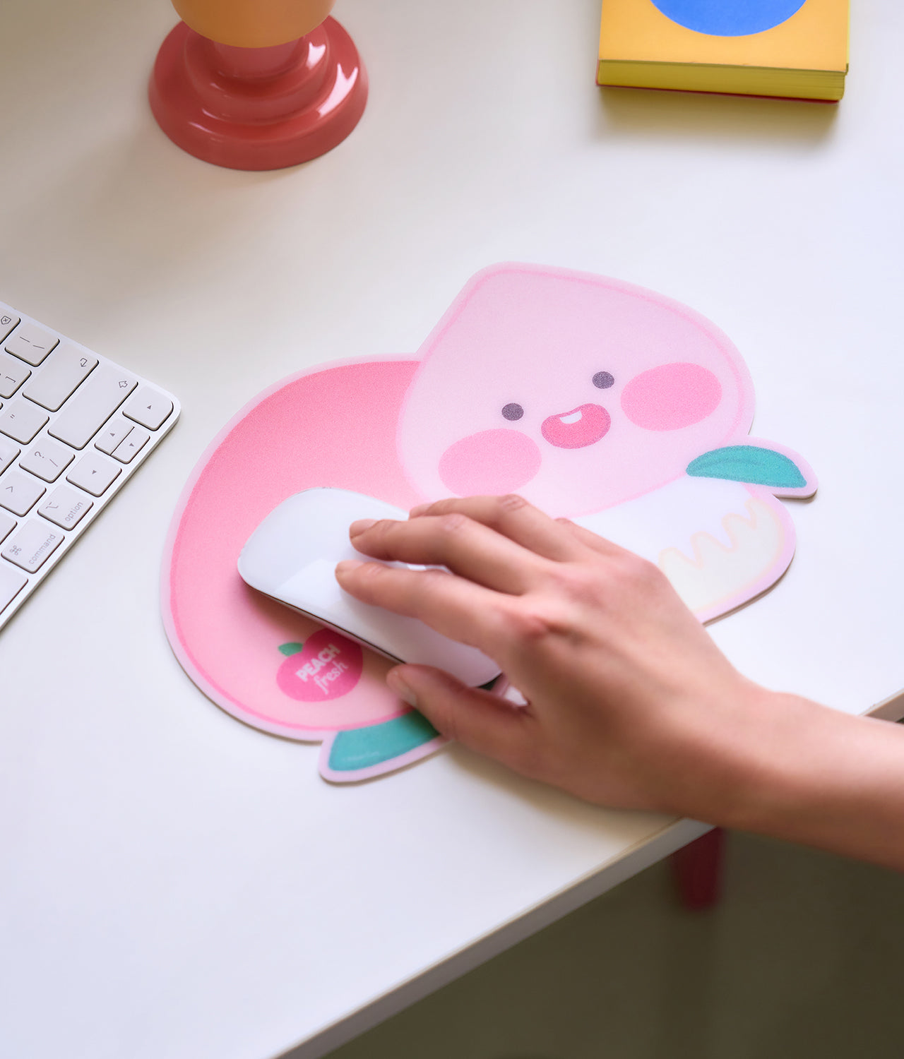 KAKAO FRIENDS - Peach Peach Tapis de Souris Little Apeach - Detail 4