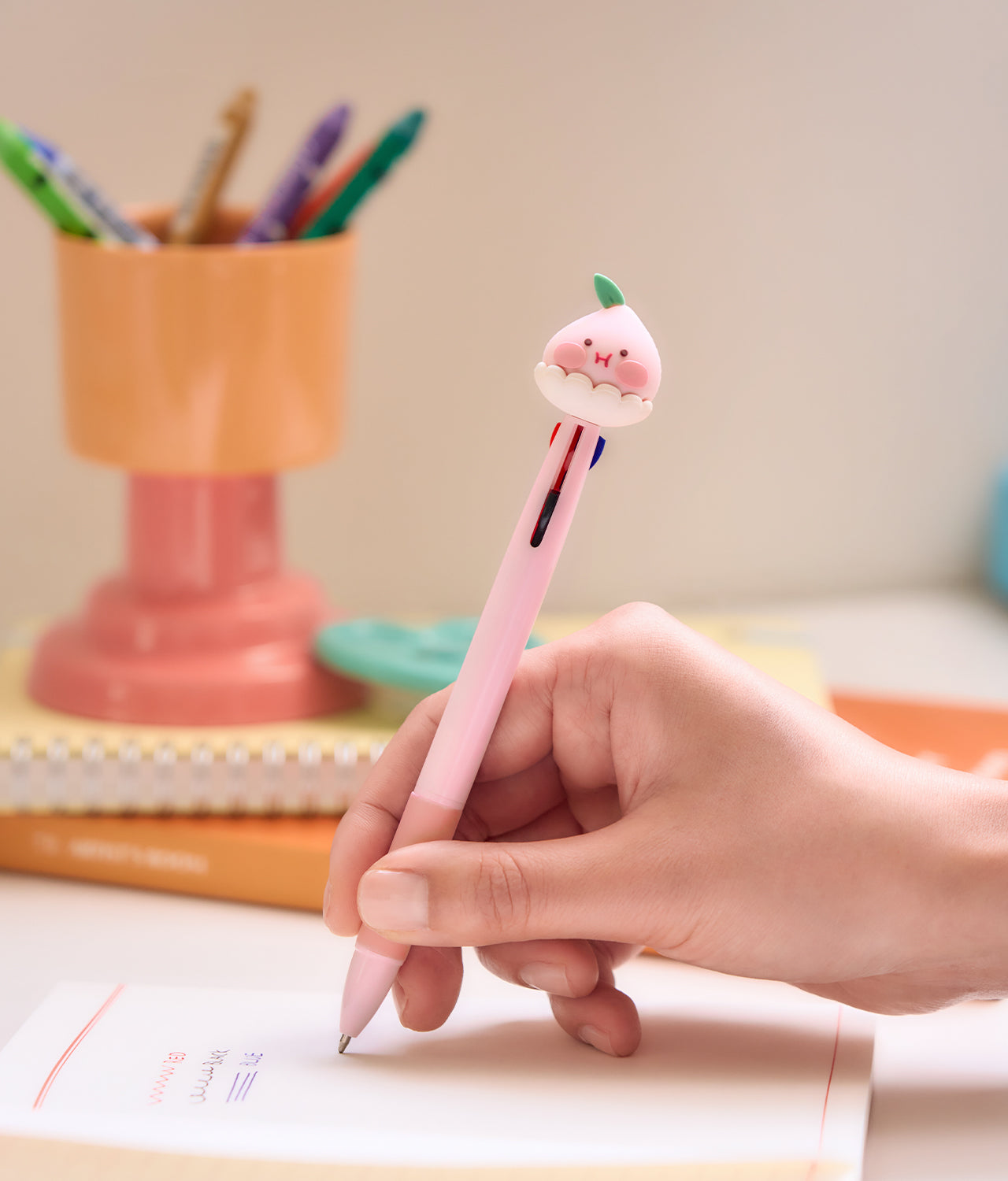 KAKAO FRIENDS - Peach Peach Figurine 3Stylo Little Apeach - Detail 3