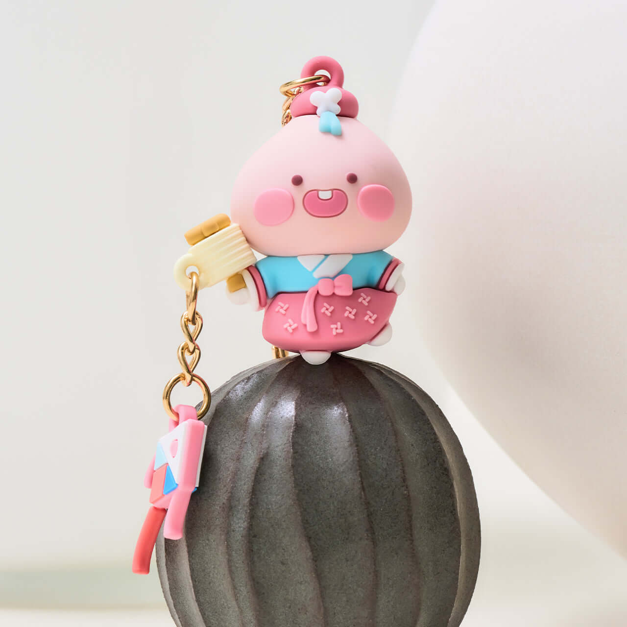 Figurine Porte-cles Apeach - Kakao Friends