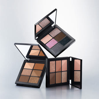 VIDIVICI Millennial Ambient Glow Eyes Palette : palette d’ombres dans un décor studio, marque VIDIVICI, tons dégradés.