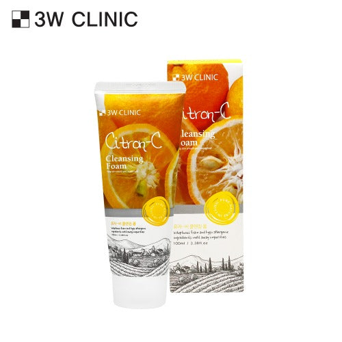 3W CLINIC Cleansing Foam 100ml disponible sur Ma petite Coree, ton Eshop 100% K-beauty en direct de Seoul