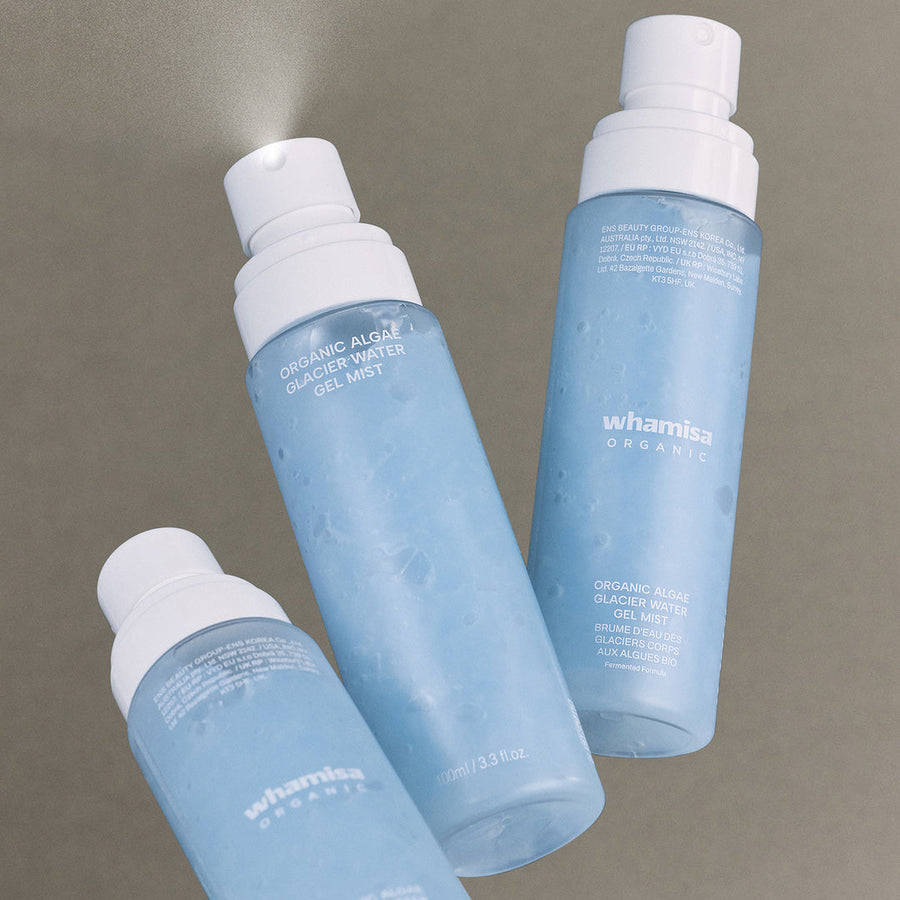 WHAMISA Organic Algae Glacier Water Gel Mist 100ml