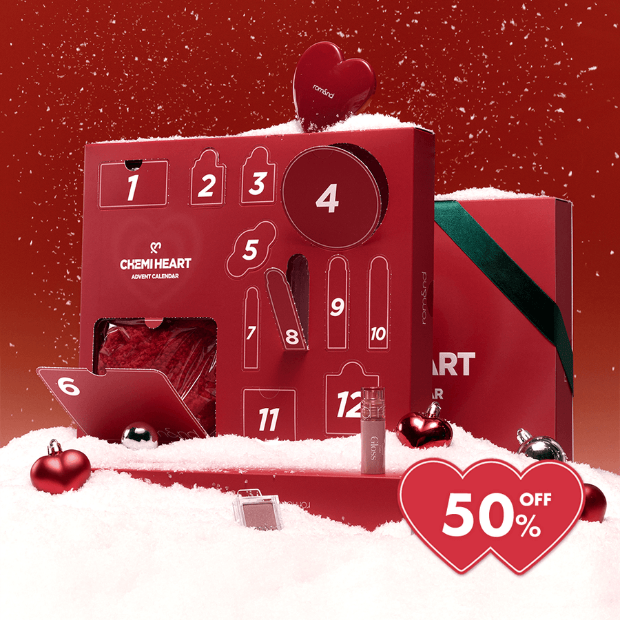 ROM&ND Chemi Heart Advent Calendar (Warm/Cool)
