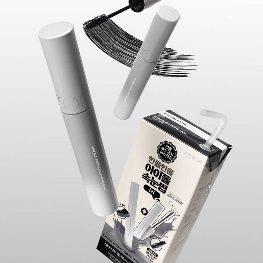 ROM&ND Han All Fox Lash Mascara 1+1 Set (Soymilk Collection)