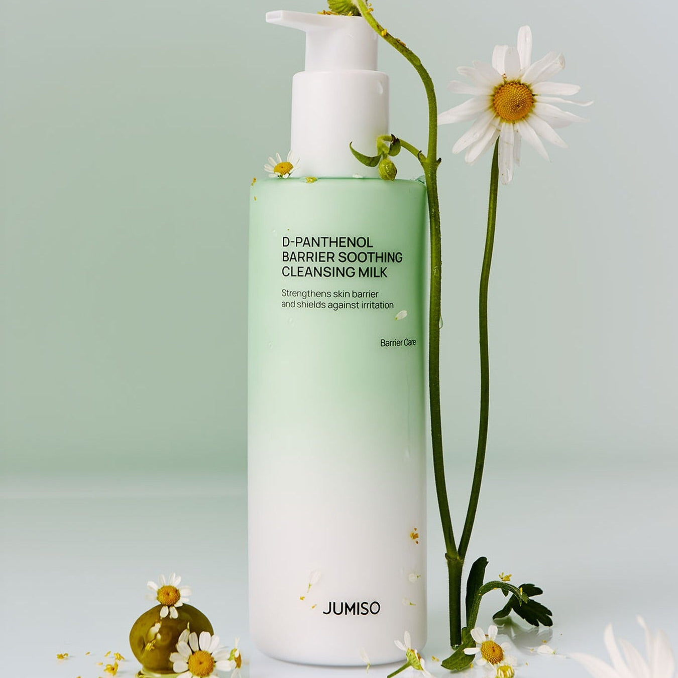JUMISO D-Panthenol Barrier Soothing Cleansing Milk 300ml Refill Offer (+100ml Refill)