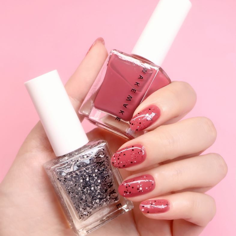 WAKEMAKE Nail Gun Glitter - Vernis à ongles paillettes coréen