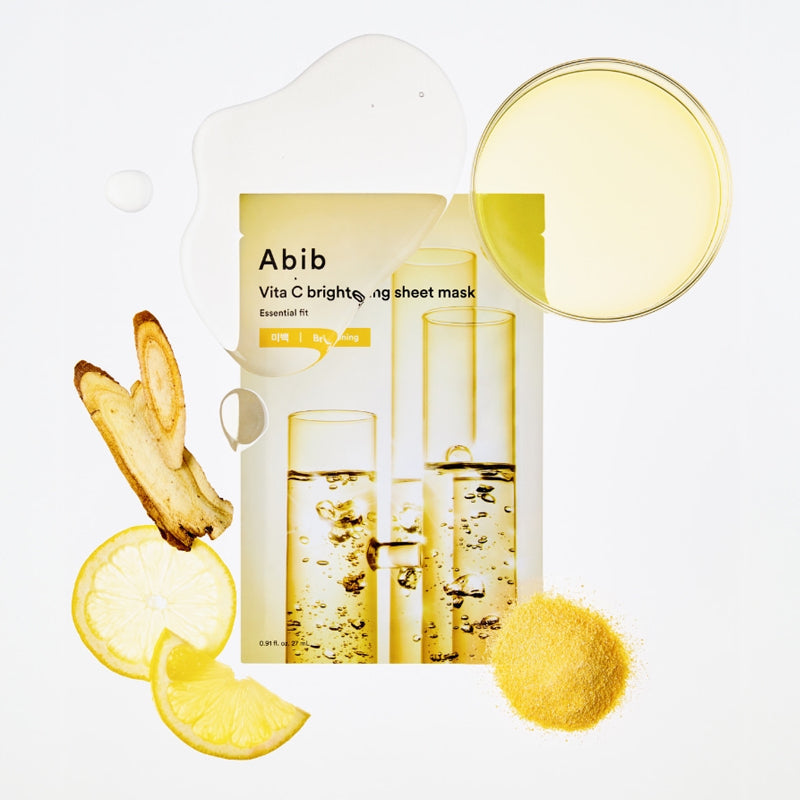 ABIB Essential Fit Vita C Brightening Sheet Mask
