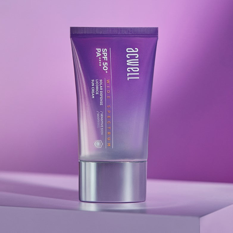 ACWELL Solar Defense Licorice Sun Cream 50ml disponible sur Ma petite Coree, ton Eshop 100% K-beauty en direct de Seoul