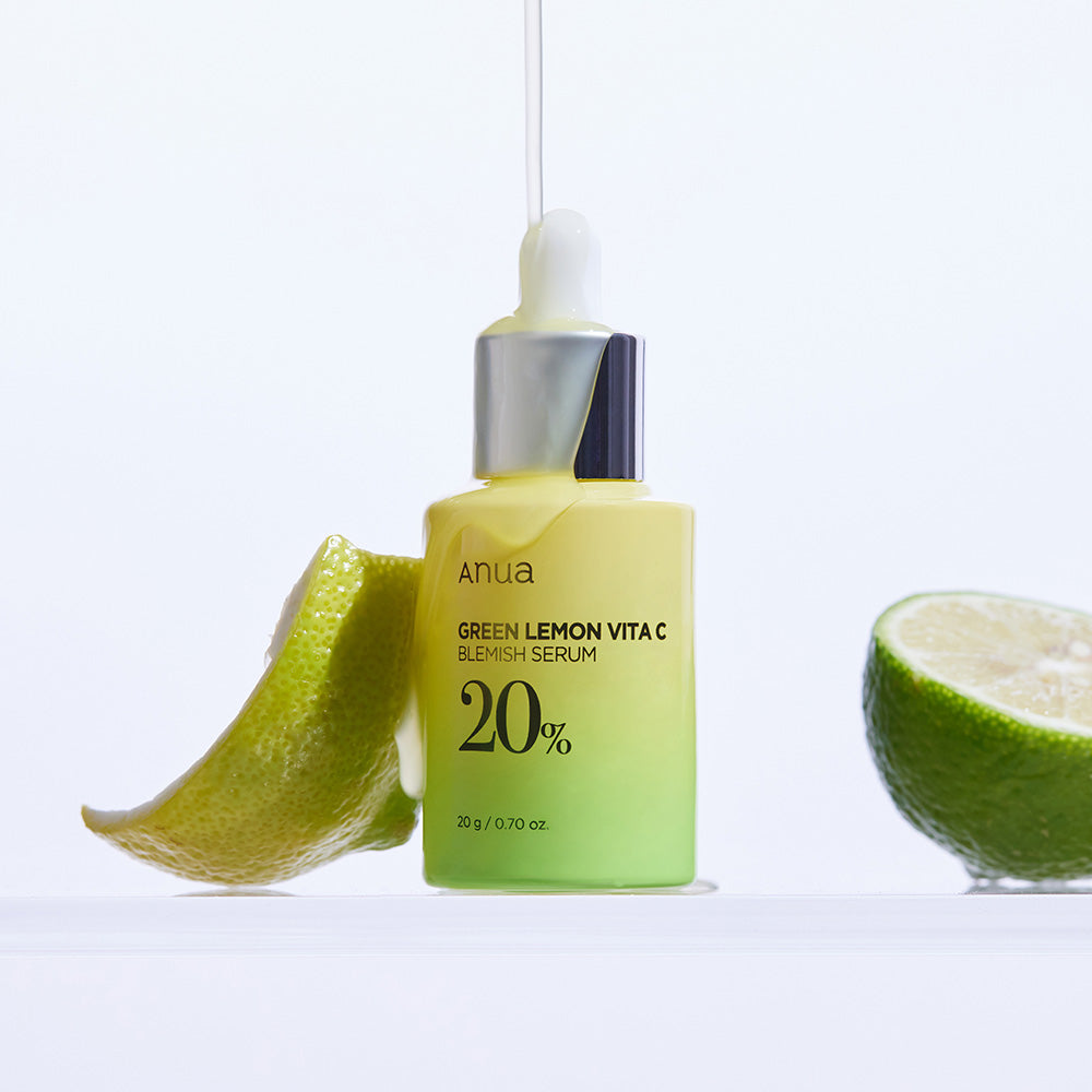 ANUA Green Lemon Vita C Blemish Serum 20% 20g disponible sur Ma petite Coree, ton Eshop 100% K-beauty en direct de Seoul