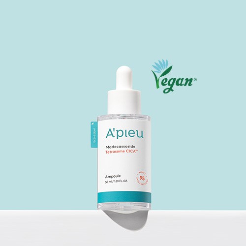 A'PIEU Madecassoside Tetrasome Cica Ampoule 30ml/50ml disponible sur Ma petite Coree, ton Eshop 100% K-beauty en direct de Seoul