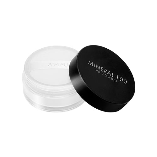 A'PIEU Mineral 100 HD Powder 5,5g disponible sur Ma petite Coree, ton Eshop 100% K-beauty en direct de Seoul