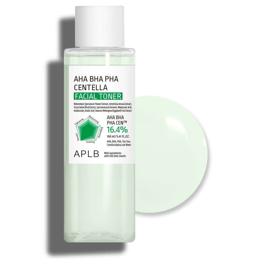 APLB AHA BHA PHA Centella Facial Toner 160ml