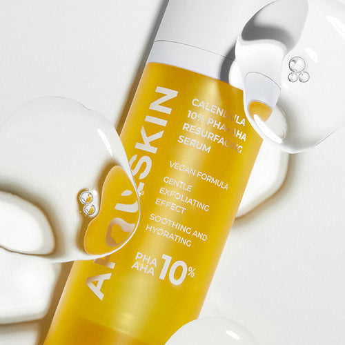 APRIL SKIN Calendula 10% PHA+AHA Resurfacing Serum disponible sur Ma petite Coree, ton Eshop 100% K-beauty en direct de Seoul