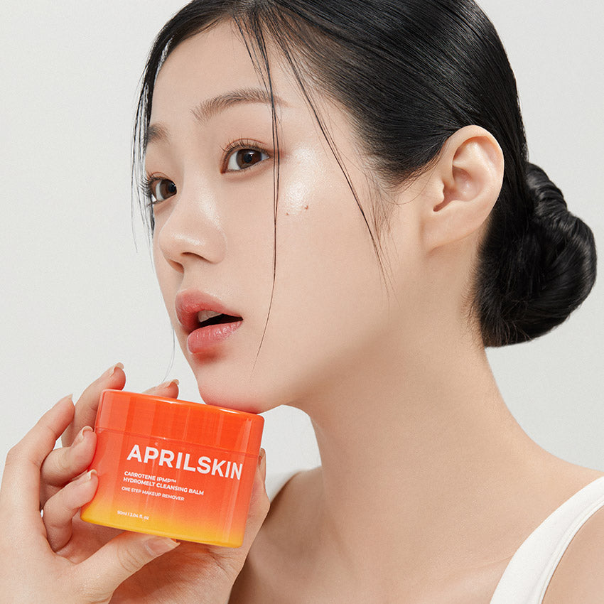 APRIL SKIN Carotene Melting Cleansing Balm disponible sur Ma petite Coree, ton Eshop 100% K-beauty en direct de Seoul