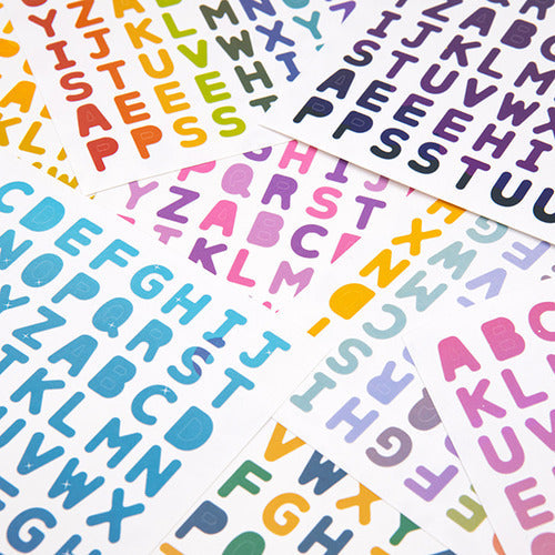 ARDIUM My Color Alphabet Stickers disponible sur Ma petite Coree, ton Eshop 100% K-beauty en direct de Seoul