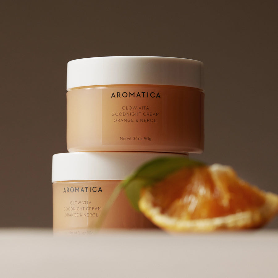 AROMATICA Glow Vita Good Night Cream Orange & Neroli 90G