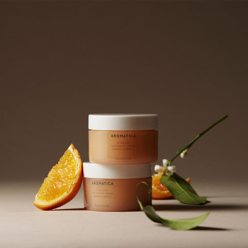 AROMATICA Glow Vita Orange & Neroli Goodnight Cream 90g disponible sur Ma petite Coree, ton Eshop 100% K-beauty en direct de Seoul
