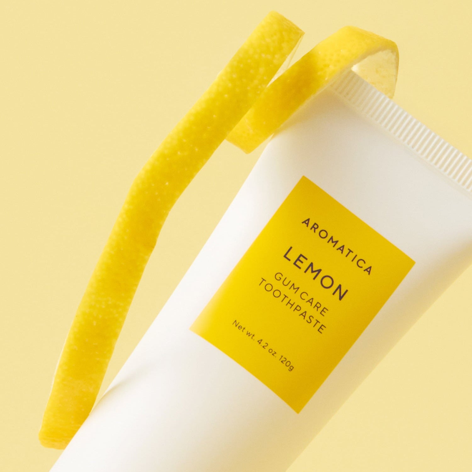 AROMATICA Lemon Clove Scented Gum Care Plus Toothpaste 120g