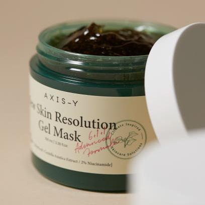 AXIS-Y New Skin Resolution Gel Mask 100ml disponible sur Ma petite Coree, ton Eshop 100% K-beauty en direct de Seoul