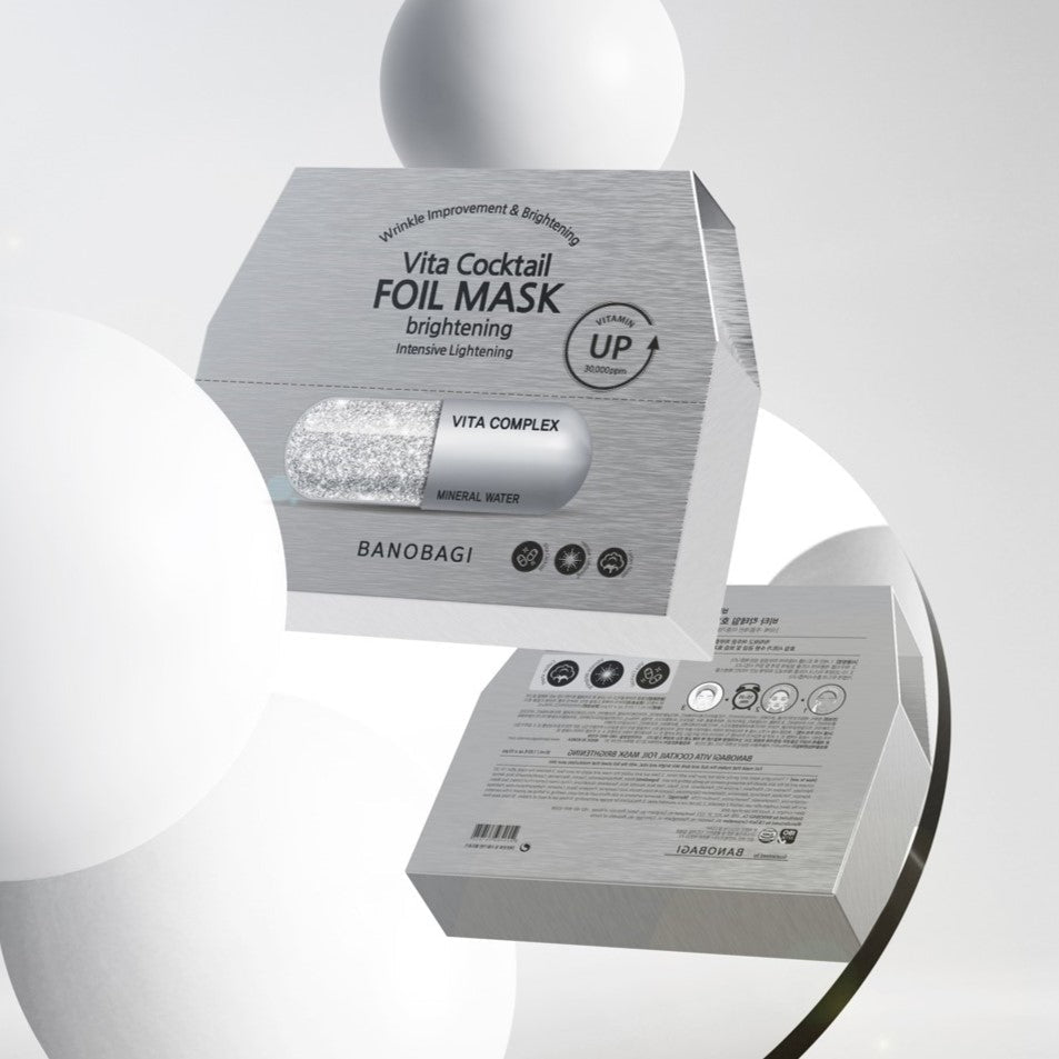 BANOBAGI Vita Cocktail Foil Mask #Brightening disponible sur Ma petite Coree, ton Eshop 100% K-beauty en direct de Seoul