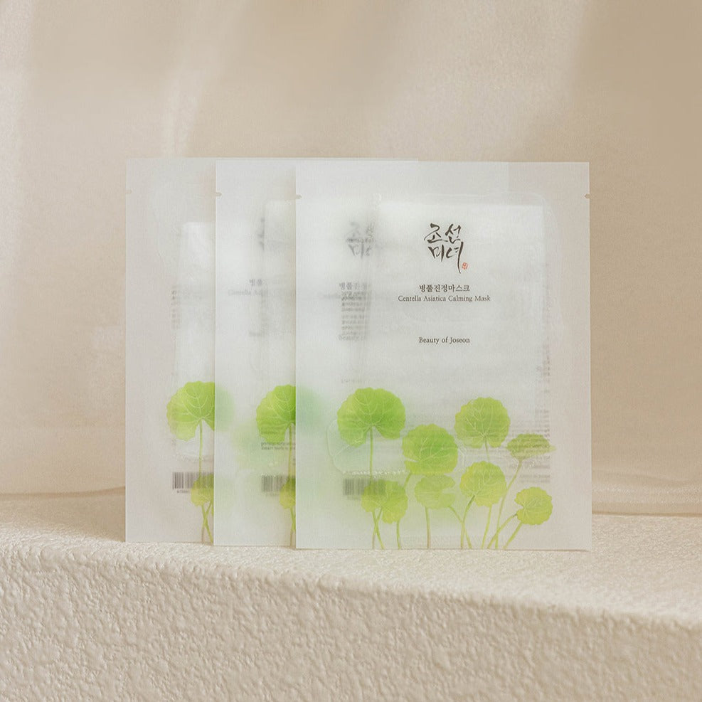 BEAUTY OF JOSEON Centella Asiatica Calming Mask disponible sur Ma petite Coree, ton Eshop 100% K-beauty en direct de Seoul