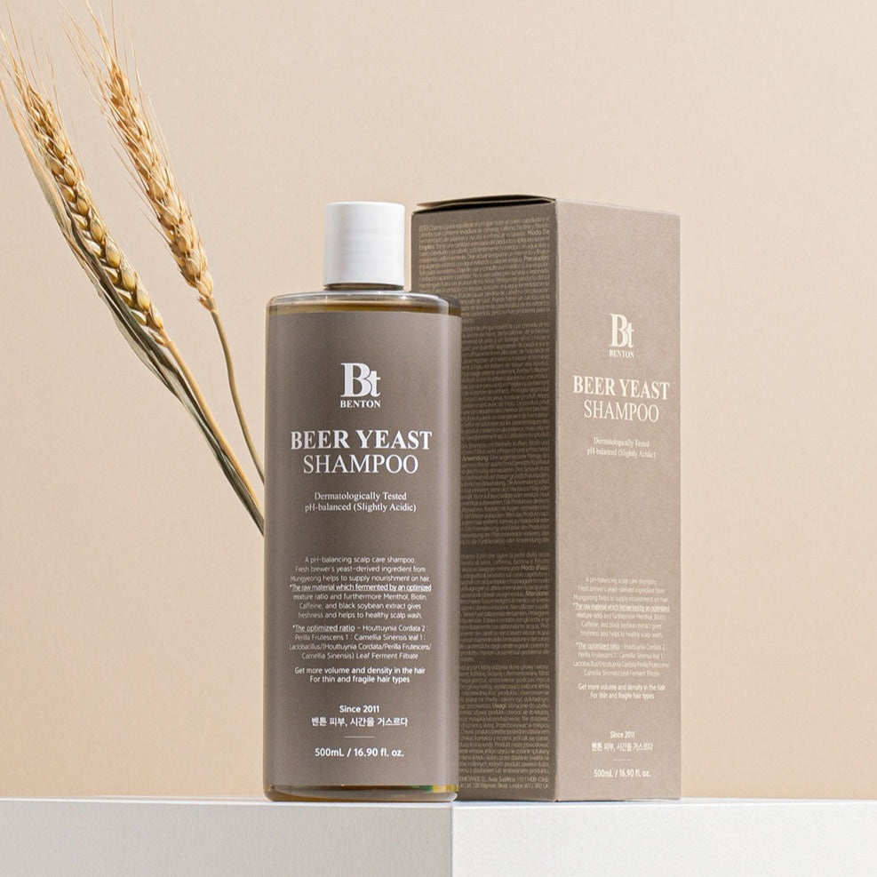 BENTON Beer Yeast Shampoo 500ml disponible sur Ma petite Coree, ton Eshop 100% K-beauty en direct de Seoul