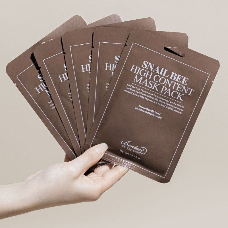 BENTON Snail Bee High Content Mask Pack disponible sur Ma petite Coree, ton Eshop 100% K-beauty en direct de Seoul