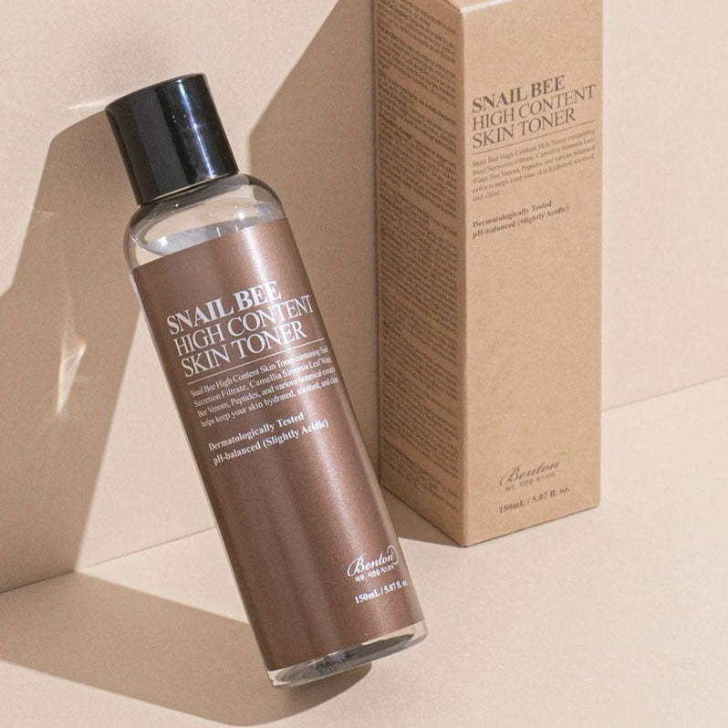BENTON Snail Bee High Content Skin Toner 150ml disponible sur Ma petite Coree, ton Eshop 100% K-beauty en direct de Seoul