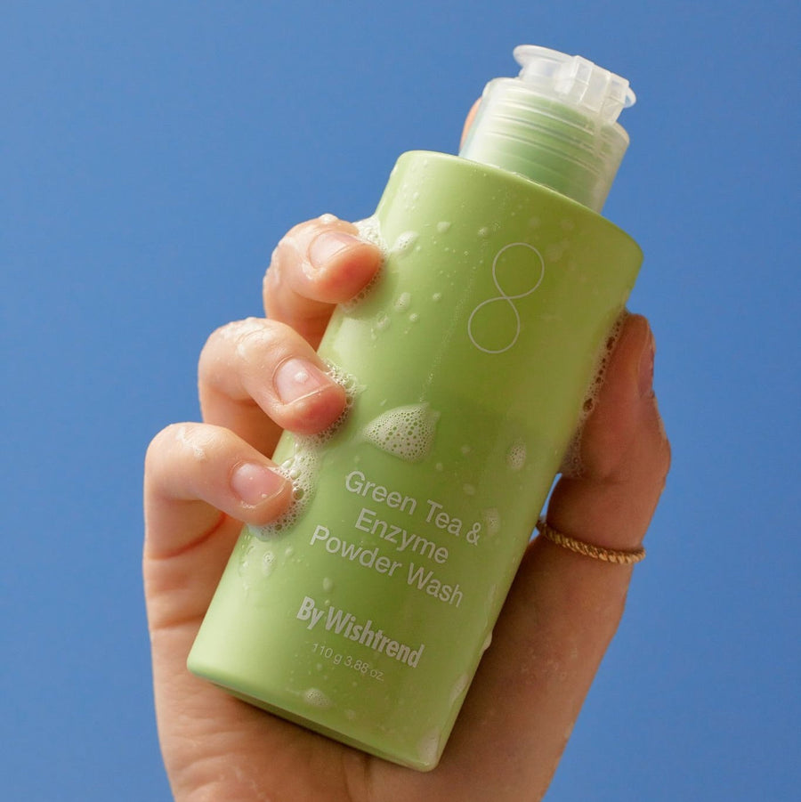 BY WISHTREND Green Tea & Enzyme Powder Wash 110g