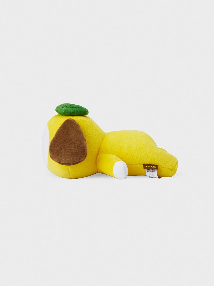 BT21 CHIMMY WRIST REST FOR MOUSE CHEWY CHEWY CHIMMY : coussin repose-poignet Peluche CHIMMY Jimin, fond blanc