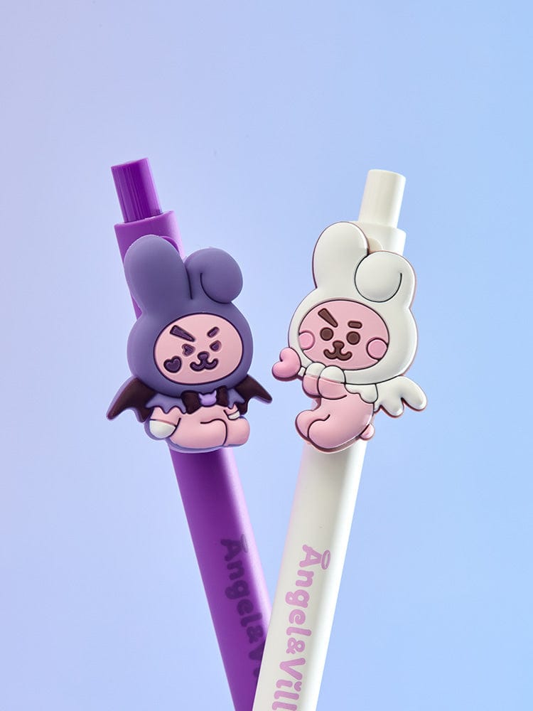BT21 COOKY GEL PEN SET (2PCS) ANGEL & VILLAIN