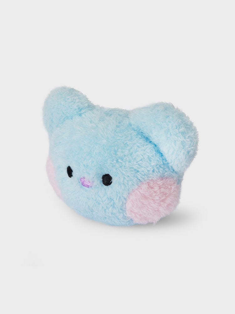 BT21 KOYA minini HANDHELD MIRROR GLITTER EDITION : peluche koala douce bleue, fond clair, rendu fidèle de KOYA