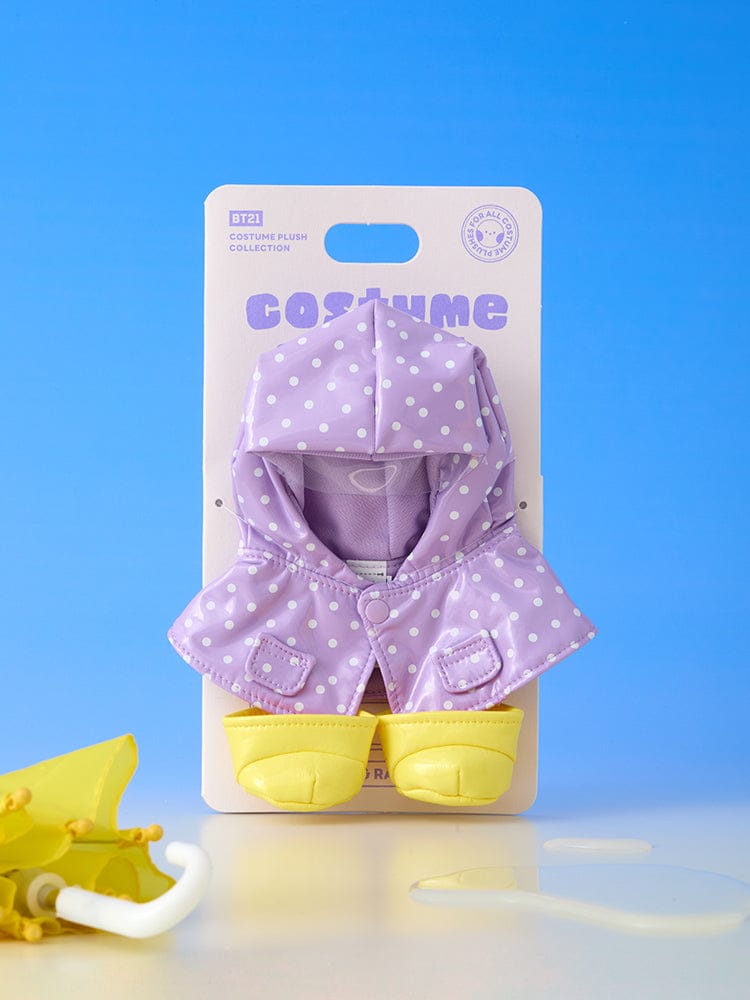 BT21 RAINY DAY CLOSET - RAINCOAT AND RAIN BOOTS