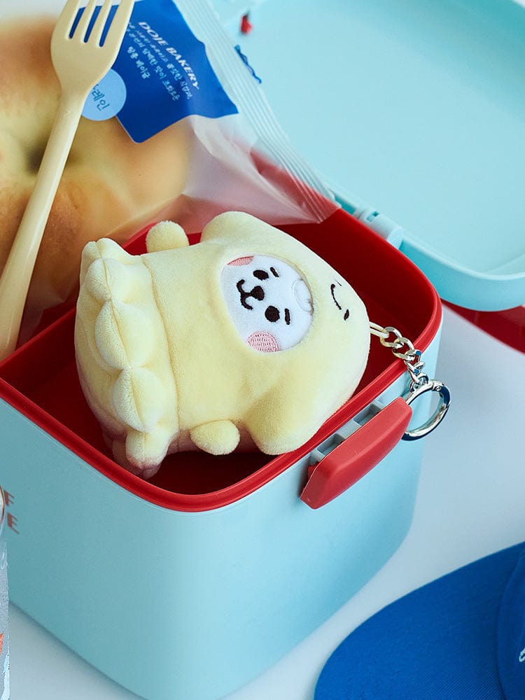 BT21 RJ BABY MINI DOLL KEYRING OCEAN FRIENDS, porte-clés RJ alpaga Jin, dans une boîte bleue, accessoire K-pop officiel LINE FRIENDS