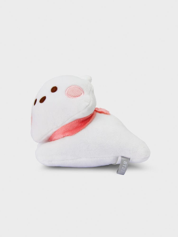 BT21 RJ minini LYING DOLL peluche officielle Jin de BTS, alpaga RJ couché sur fond clair, idéale déco chambre