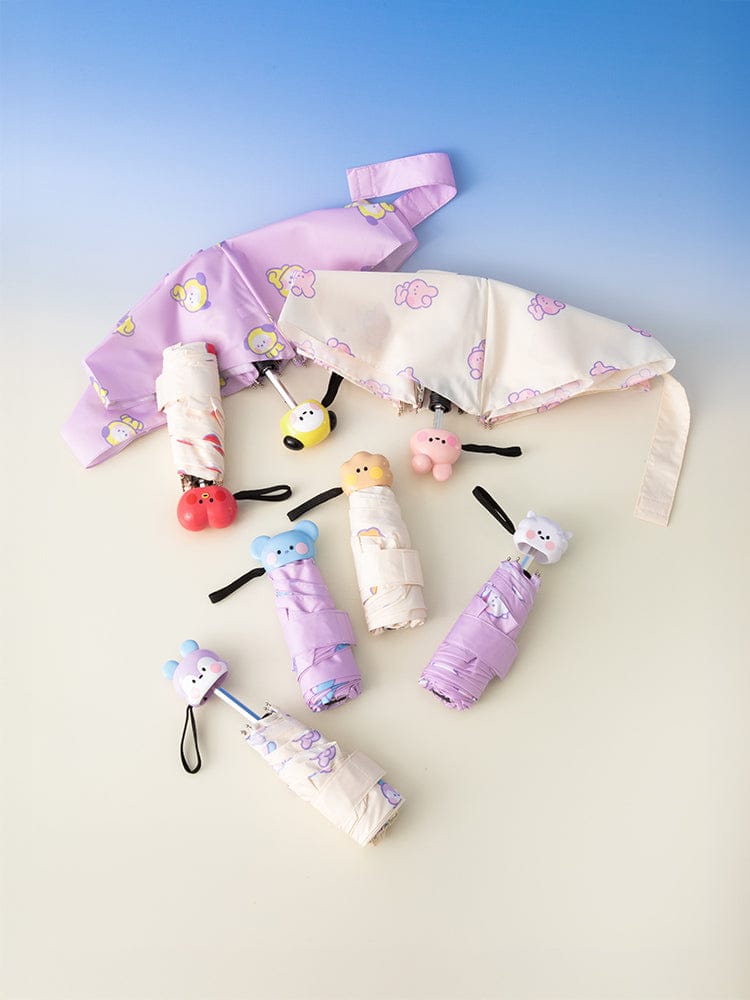 BT21 minini 3-TIER UMBRELLA RAINY DAY