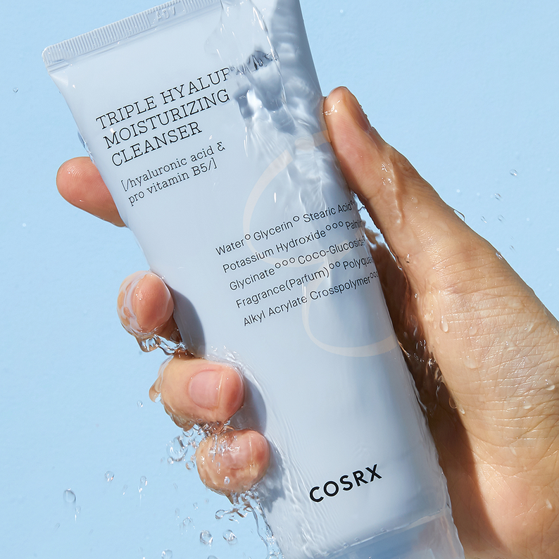 COSRX Hydrium triple Hyaluronic Moisturizing Cleanser 150ml disponible sur Ma petite Coree, ton Eshop 100% K-beauty en direct de Seoul