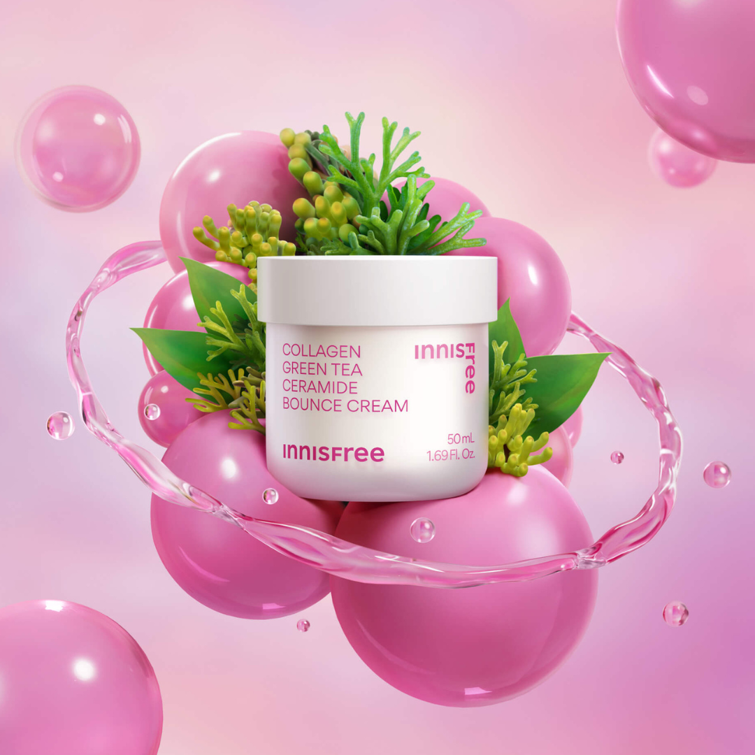INNISFREE Collagen Green Tea Ceramide Bounce Cream 50ml