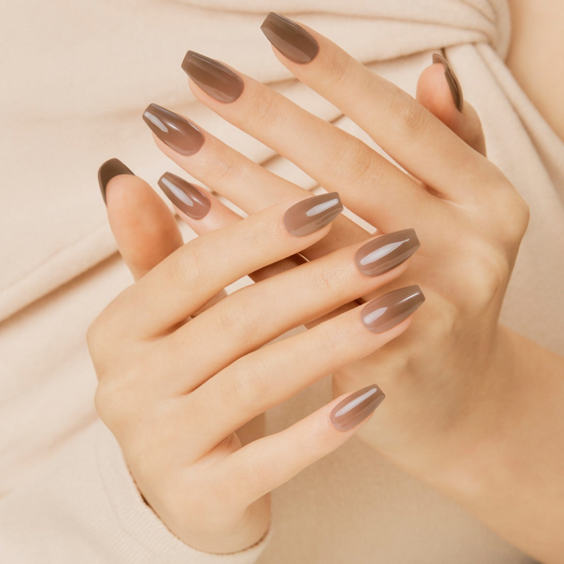 DASHING DIVA MAGIC PRESS Cinnamon Brown - Coffin disponible sur Ma petite Coree, ton Eshop 100% K-beauty en direct de Seoul