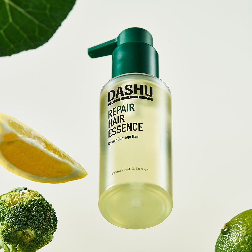DASHU Daily Repair Hair Essence 100ml, soin capillaire, réparation quotidienne des cheveux, flacon de 100 ml.